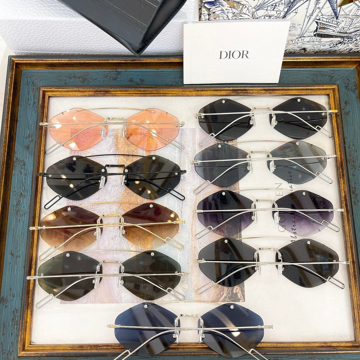 Dior Sunglasses- Dior Sunglasses Luxury Designer UV Sunglasses