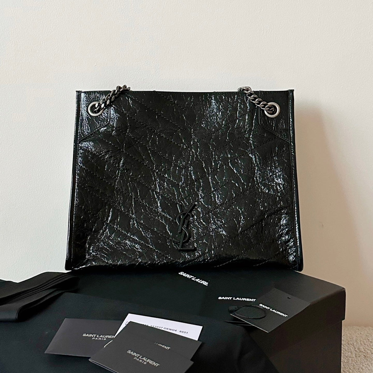 Saint Laurent Wallets- Saint Laurent Niki Bag Elegant Everyday Leather Wallet