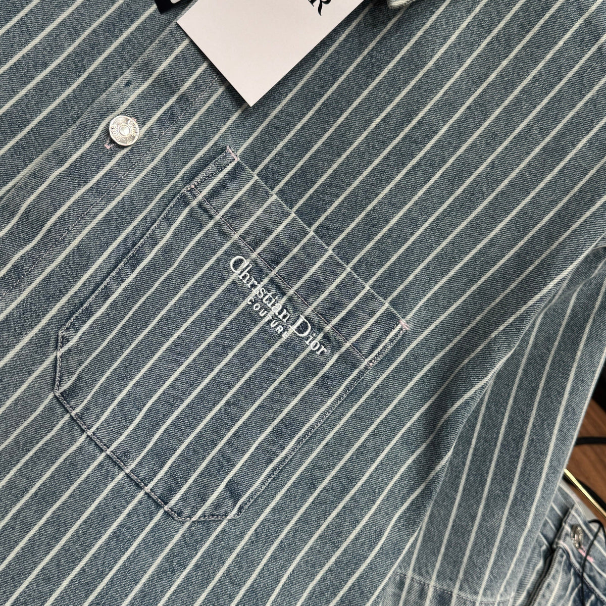Dior Tops- Dior Denim Shirt Premium Designer Casual Top