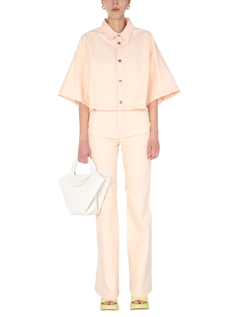 Bottega Veneta pants luxury designer piece front view