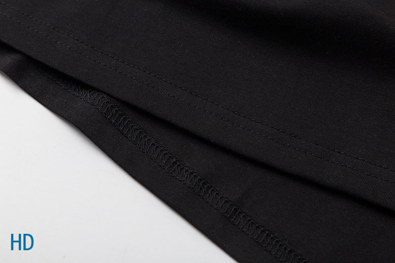 Burberry luxury t-shirt detail shot