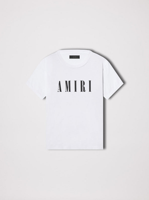 Amiri luxury t-shirt detail shot