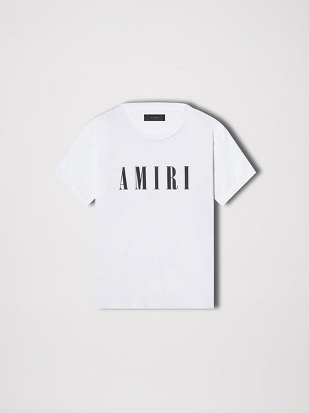 Amiri luxury t-shirt detail shot