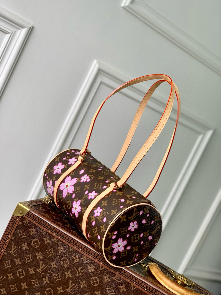 Louis Vuitton Bags- Louis Vuitton Lou x Murakami Papilon Bag Luxury Designer Leather Handbag