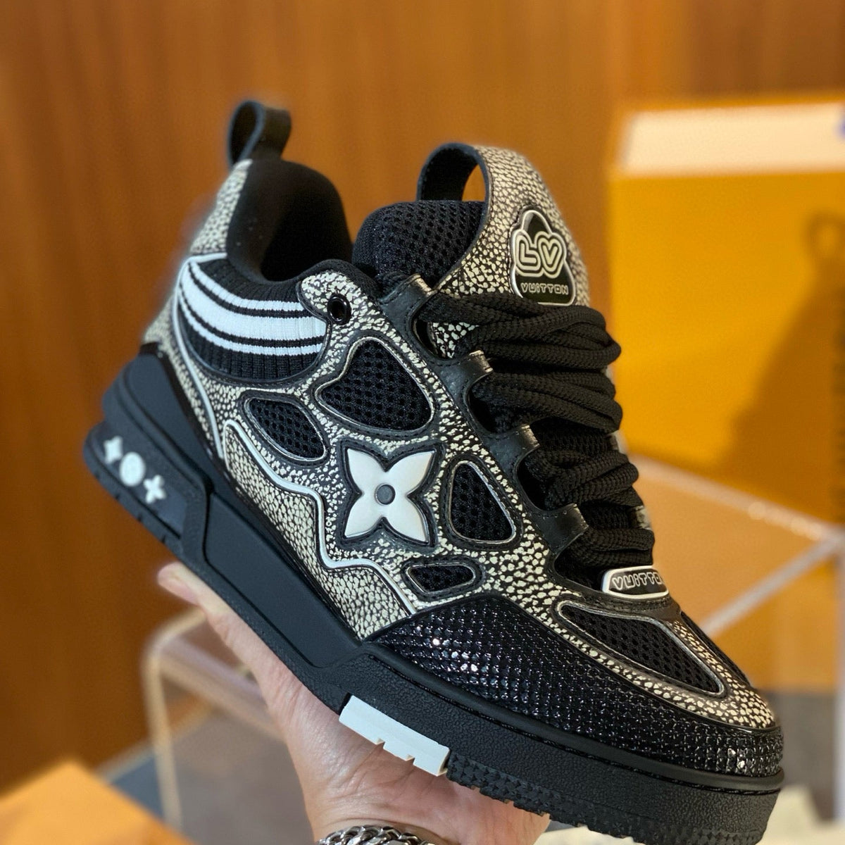 Velouxe Shoes?  Velouxe Lou Trainers Comfortable Everyday Designer Shoes