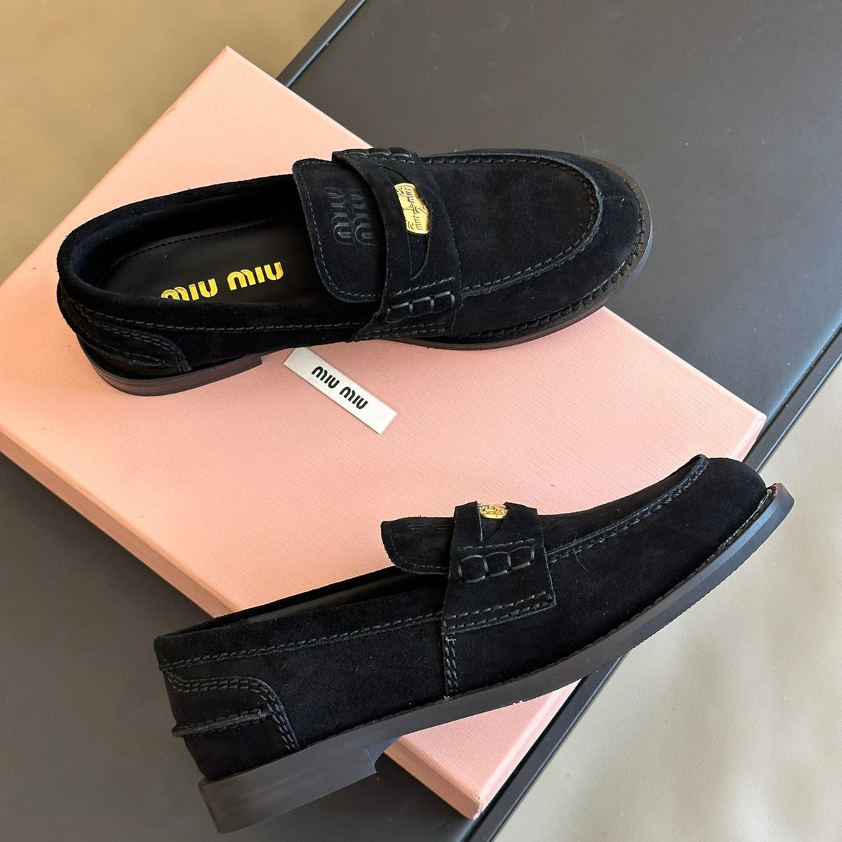 Shoes- Miu M Loafers Comfortable Everyday Designer Shoes