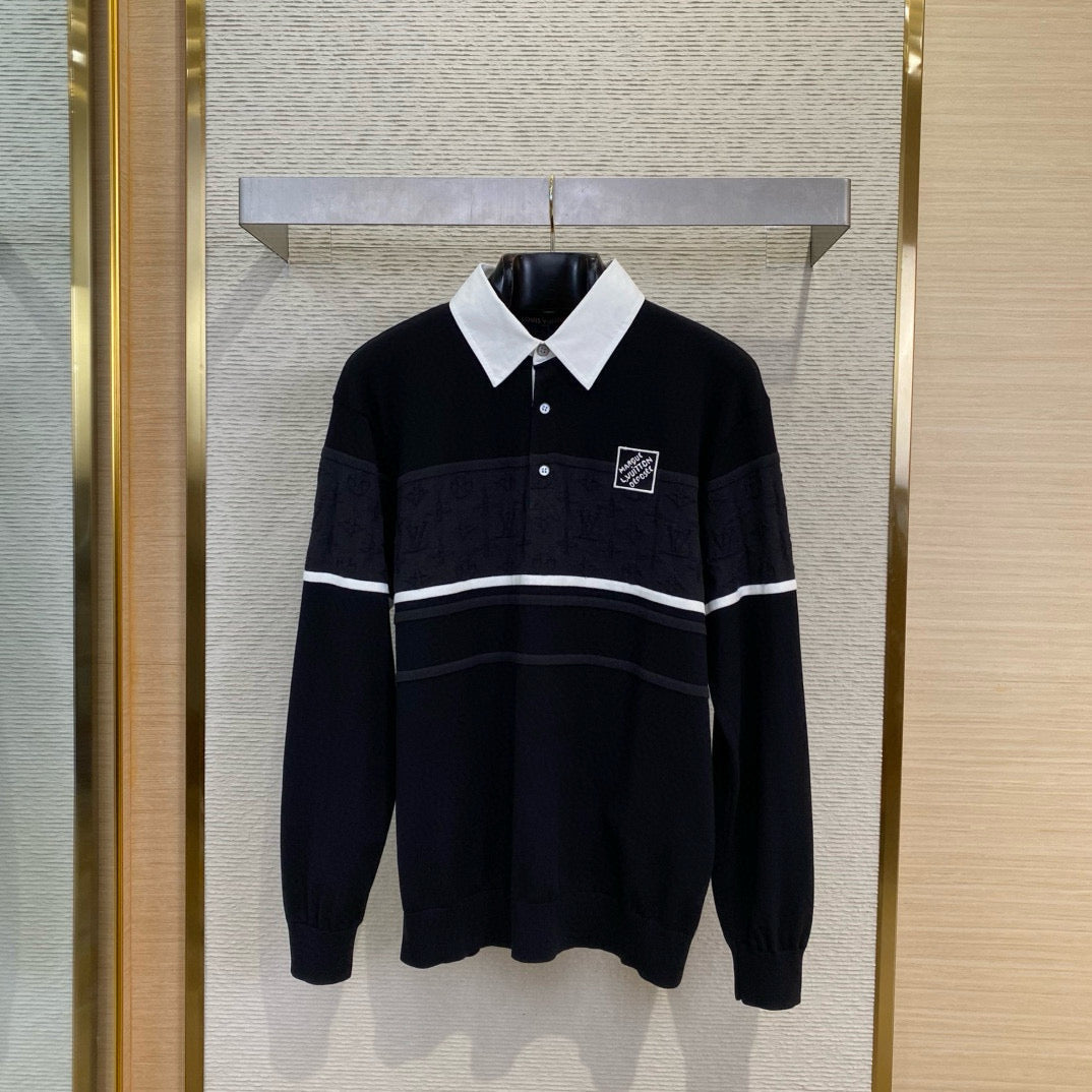 Louis Vuitton Polo Shirts- Louis Vuitton Lou Polo Shirt Premium Everyday Polo Shirt