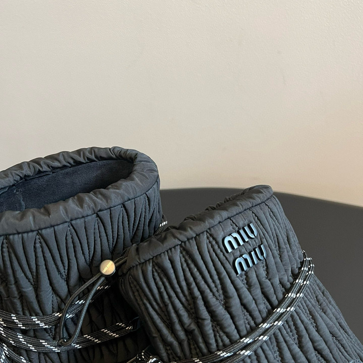 Shoes- Miu M Boots Luxury Lifestyle Designer Footwear