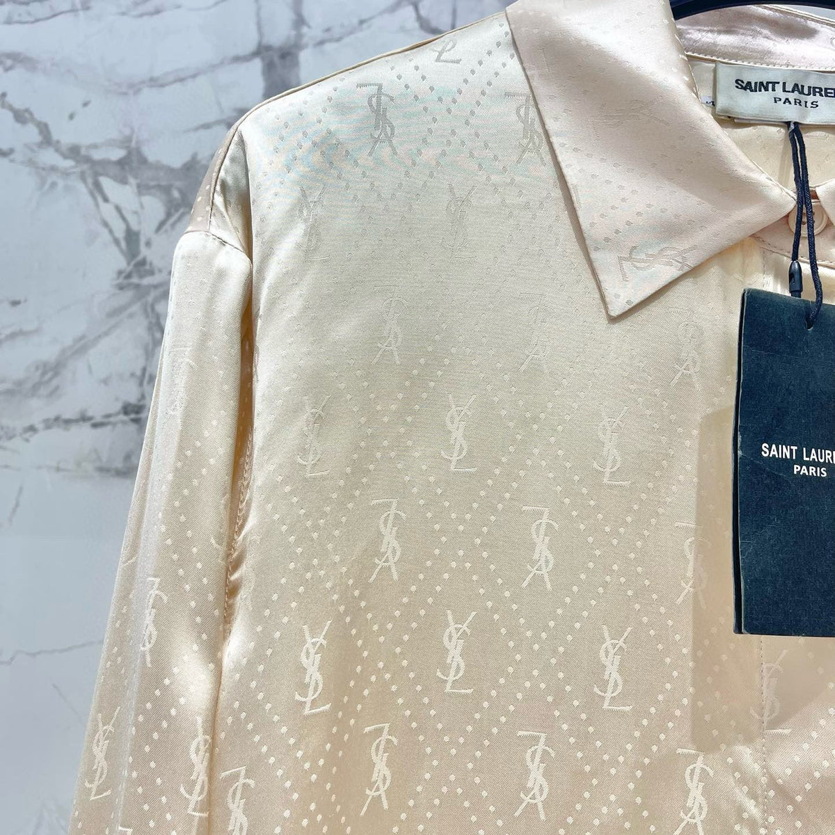 Saint Laurent Tops- Saint Laurent Shirt Elegant Everyday Designer Top