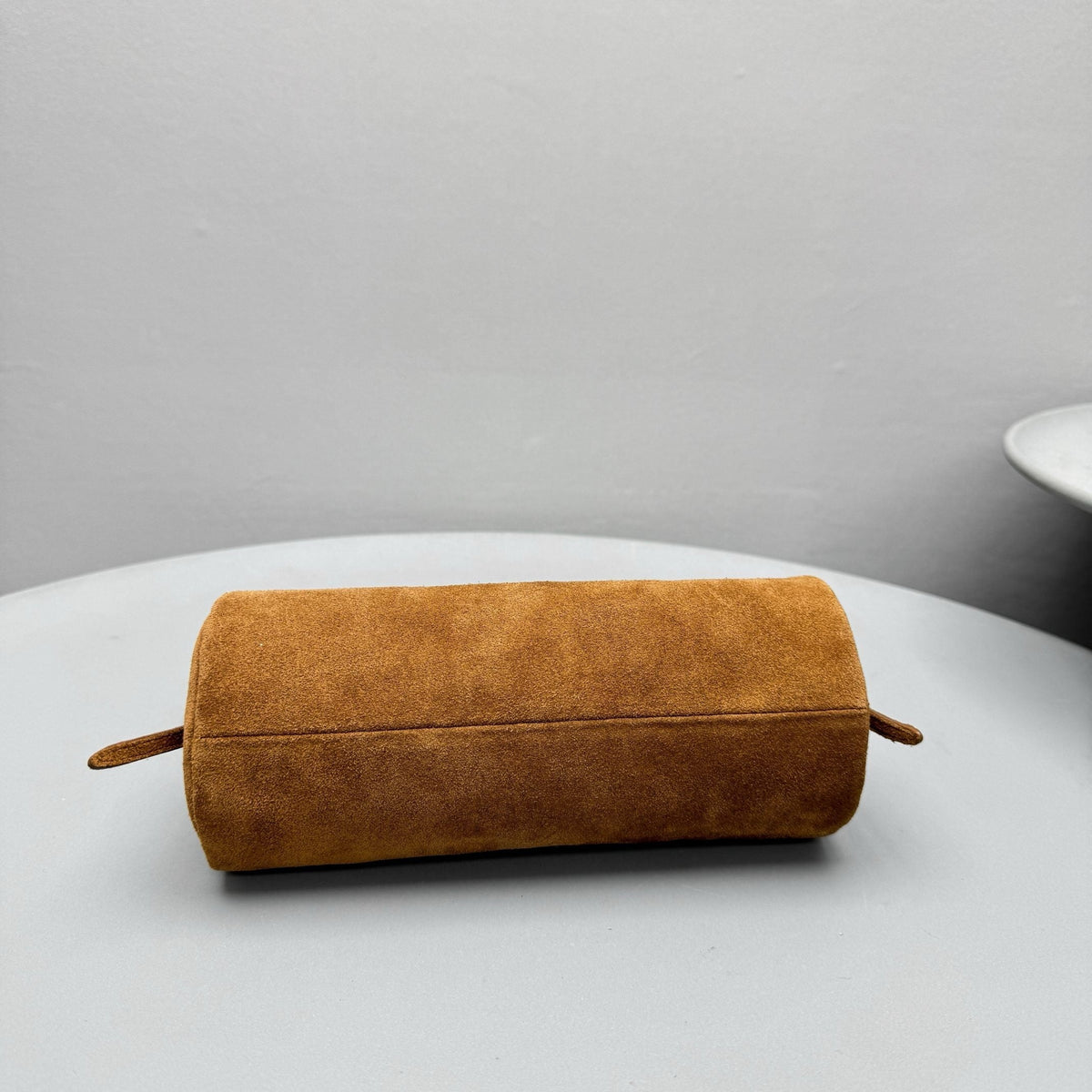 Bags- Miu M Suede Pouch Elegant Everyday Designer Handbag