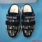 Dior Tan High-Top Sneakers - Detail Shot of Craftsmanship