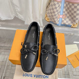 Louis Vuitton White Low-Top Sneakers - Lifestyle Styling Shot