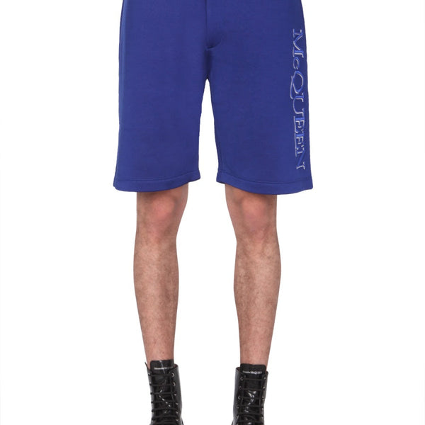 Alexander McQueen Shorts? Alexander Mcqueen Men Shorts With Embroidered Logo Everyday Lightweight Designer Shorts