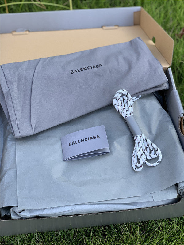 Balenciaga Chocolate Brown Chelsea Boots - Side Profile View