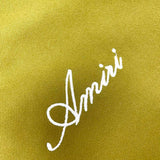 Close-up of Amiri hoodie craftsmanship