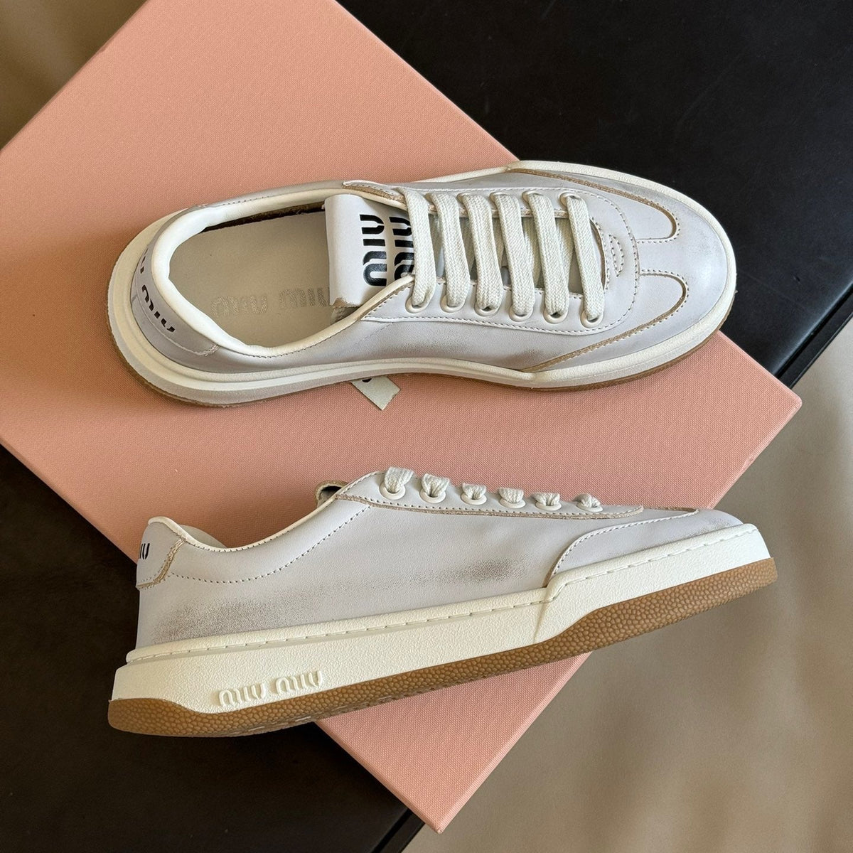 Shoes- Miu M Trainers Comfortable Everyday Designer Shoes