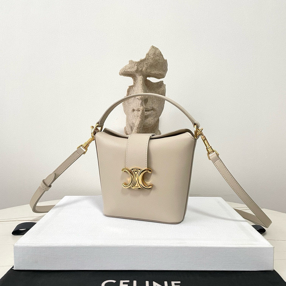 Bags- Cel Mini Bucket Louise Bag Premium Designer Shoulder Bag