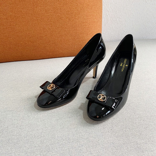 Louis Vuitton shoes Style 184 - front view, refined designer finish