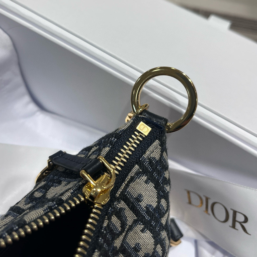 Front view of Christian Dior Diorstar Hobo Bag premium bag