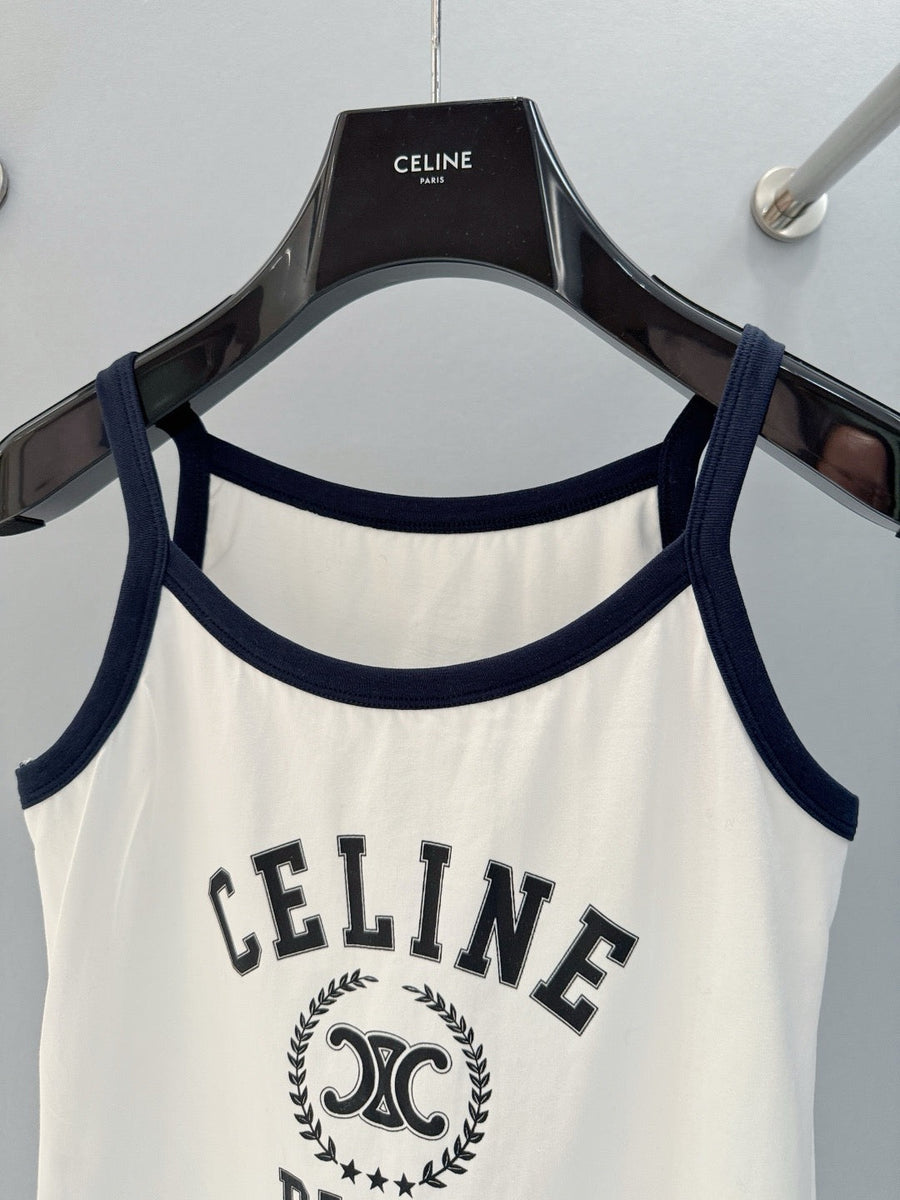Tops- Cel Tank Top Premium Designer Casual Top