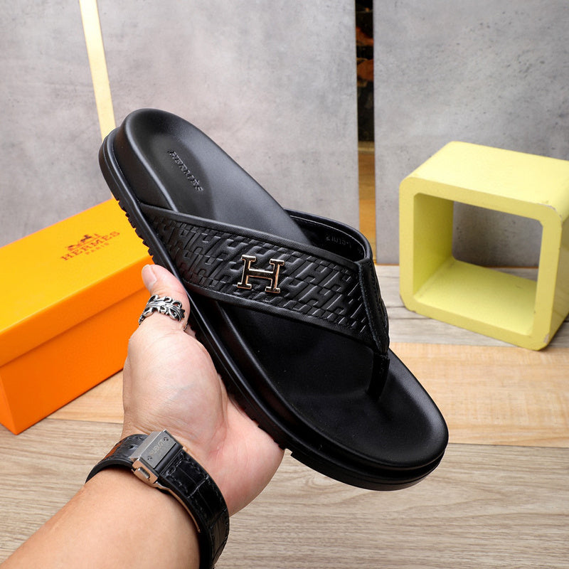 Hermes shoes Style 033 - top view showing design