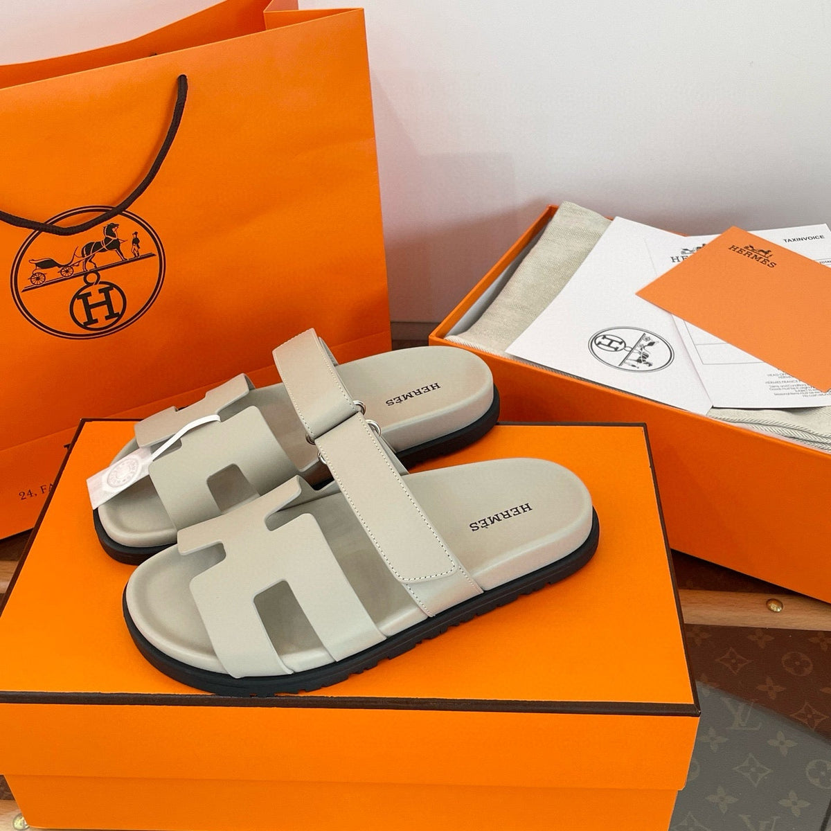 Shoes- Herm Chypre Sandals Luxury Lifestyle Designer Footwear