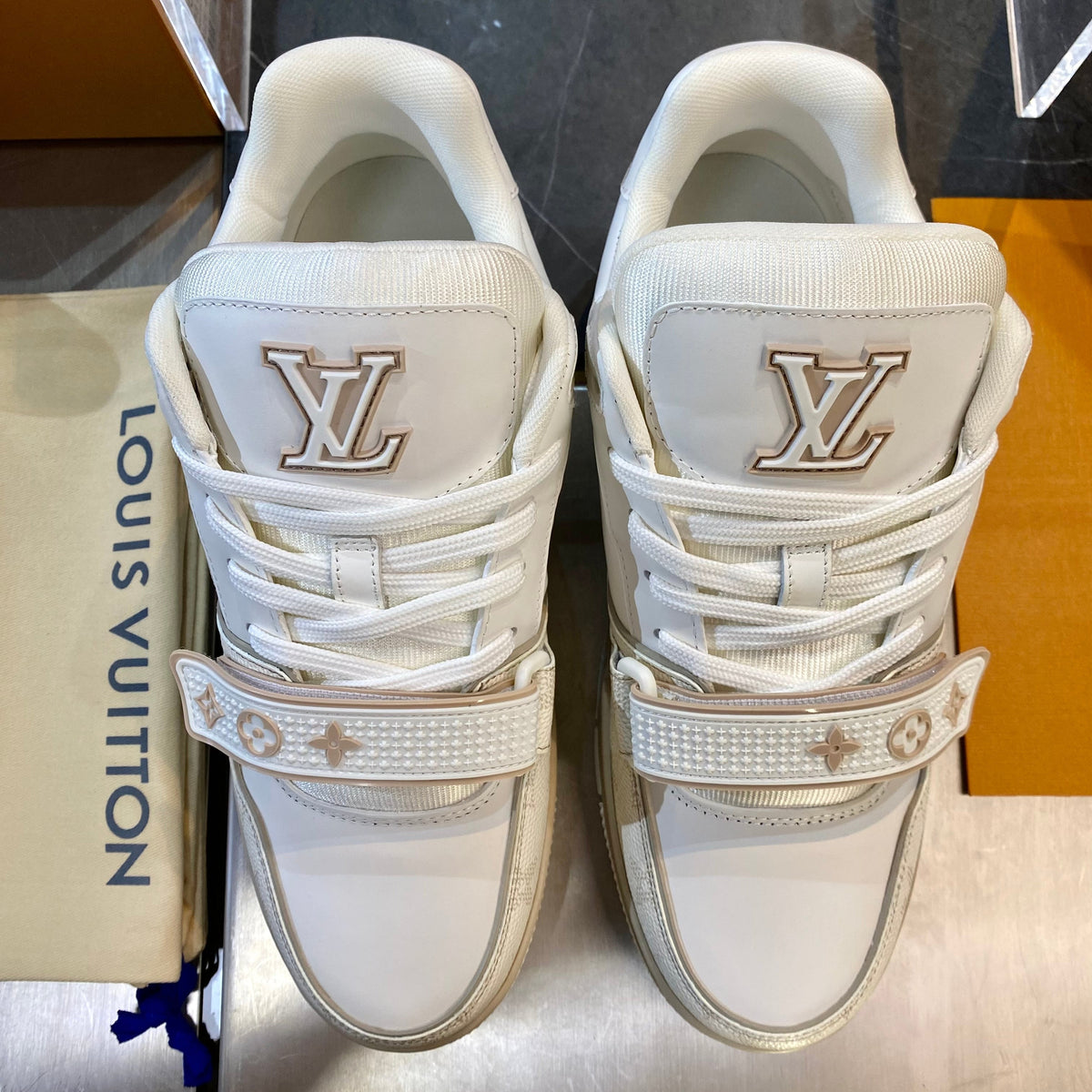 Louis Vuitton Shoes- Louis Vuitton Lou Trainers Premium Designer Casual Shoes