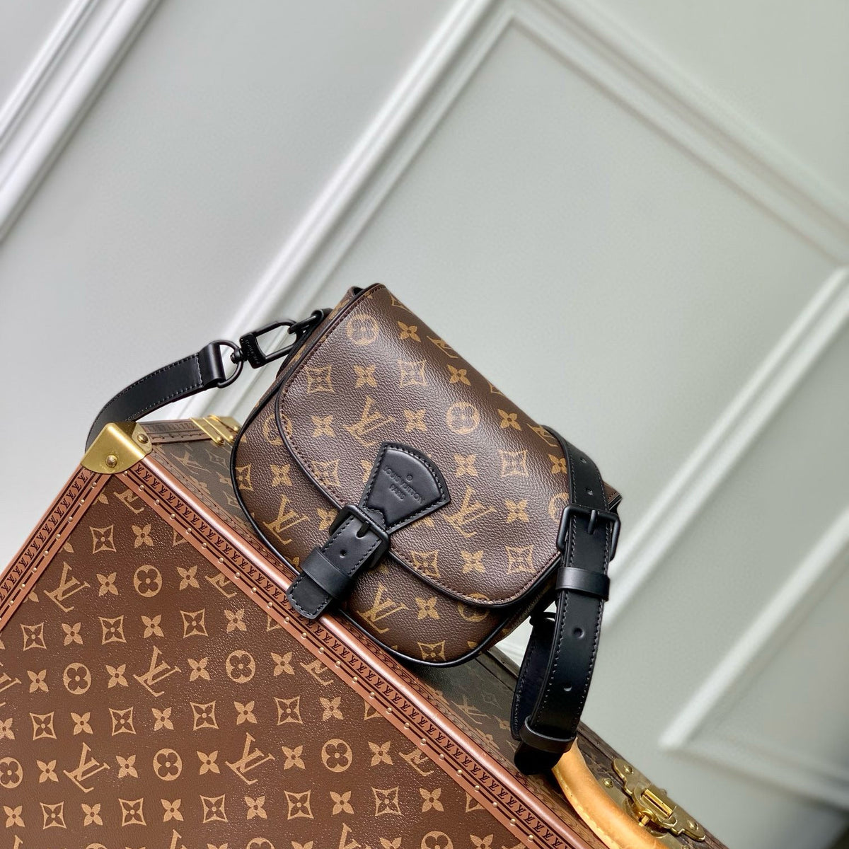 Louis Vuitton Bags- Louis Vuitton Lou Montsouris Messenger Pm Bag Elegant Everyday Designer Handbag