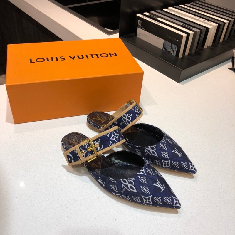 Louis Vuitton shoes Style 208 - angled studio shot