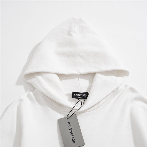 Close-up of Balenciaga designer clothing craftsmanship