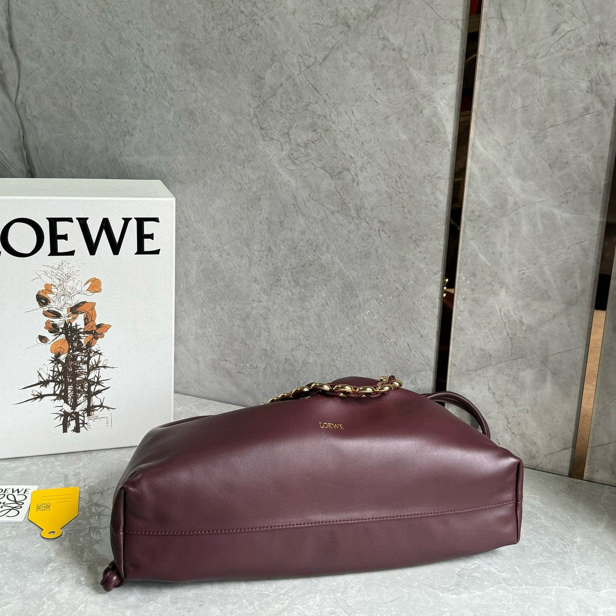 Bags- Loew Large Flamenco Bag Luxury Designer Leather Handbag