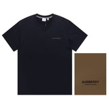 Burberry luxury t-shirt detail shot
