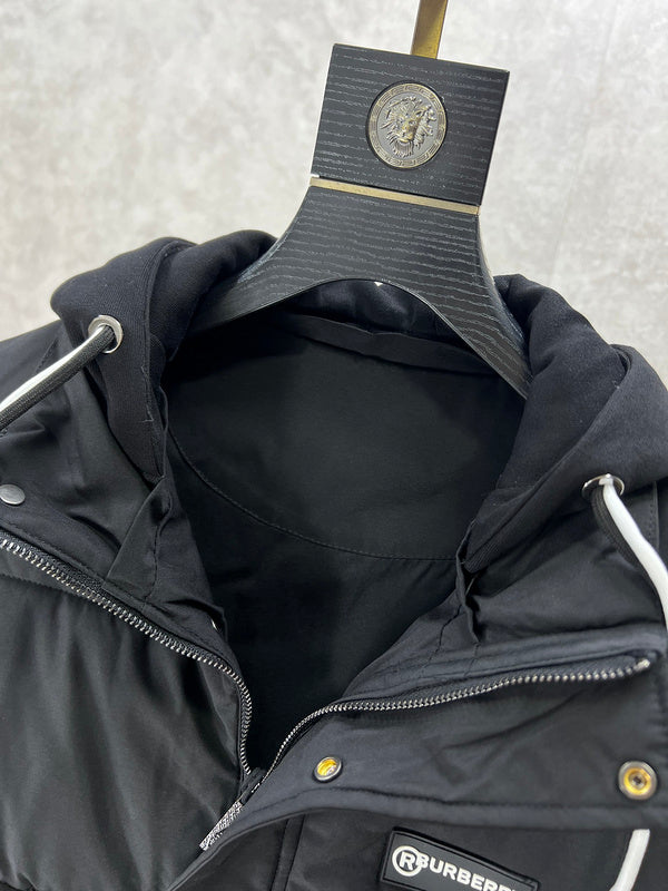 Close-up of Burberry designer clothing craftsmanship