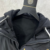 Close-up of Burberry designer clothing craftsmanship