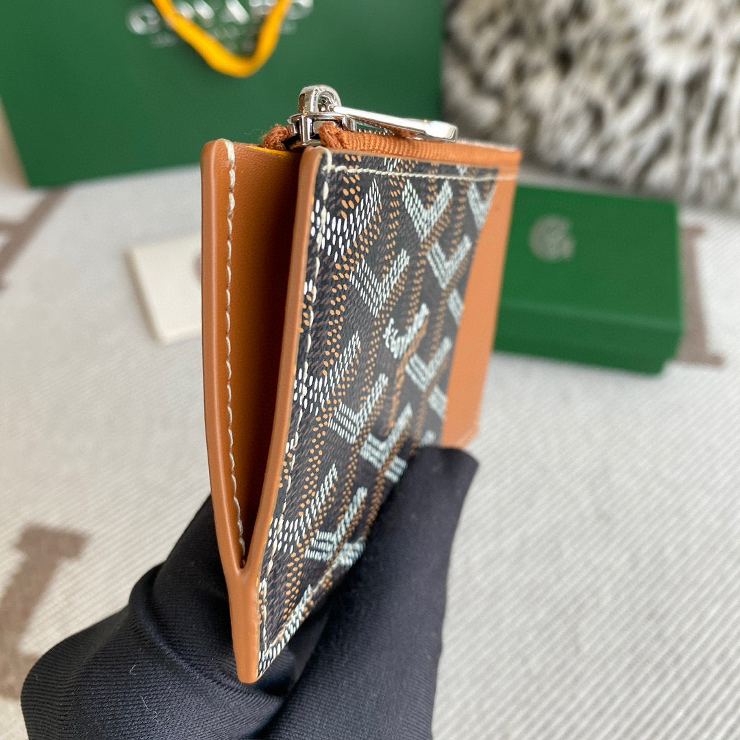 Wallets- Goya Bourbon Card Holder Premium Leather Designer Wallet