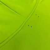 Close-up of Amiri hoodie craftsmanship