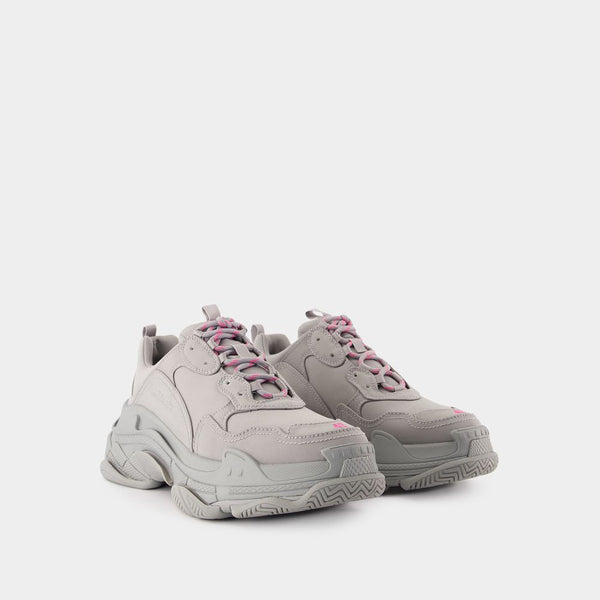 Balenciaga premium sneakers detail and craftsmanship close-up