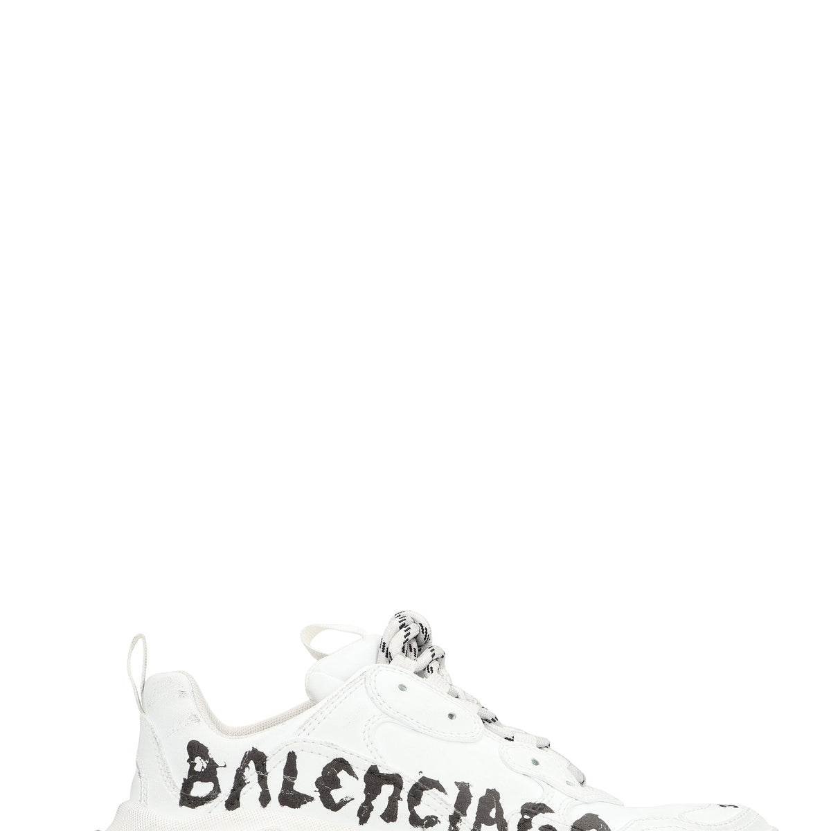 Balenciaga Shoes? BALENCIAGA Low-Top Vintage Effect Sneakers for Women Comfortable Everyday Designer Shoes