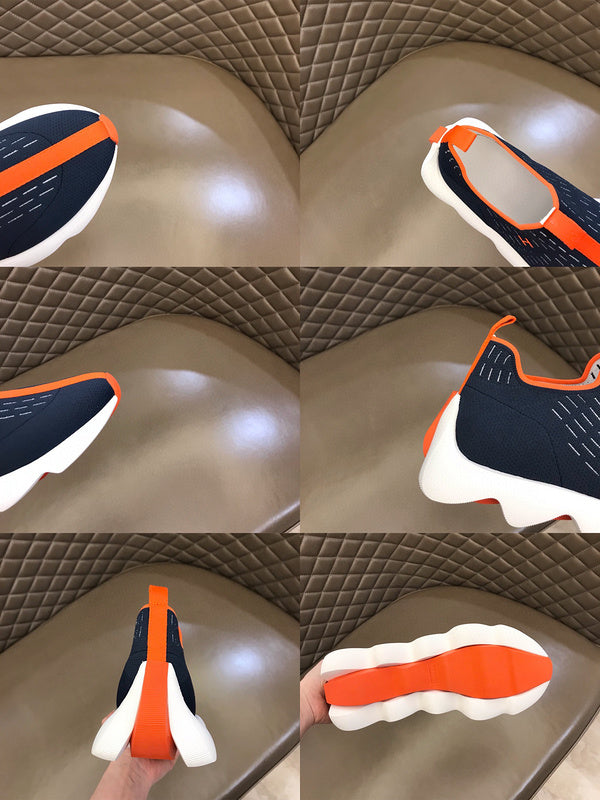 Hermes shoes Style 095 - top view showing design
