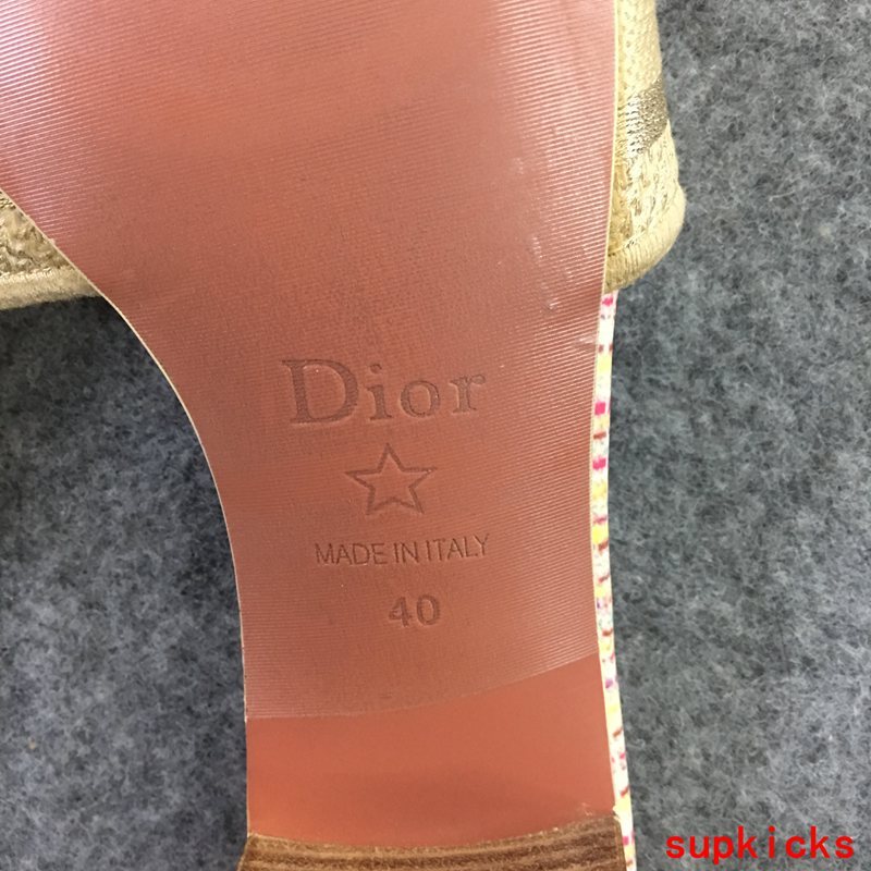 Dior shoes Style 032 - interior and comfort detail