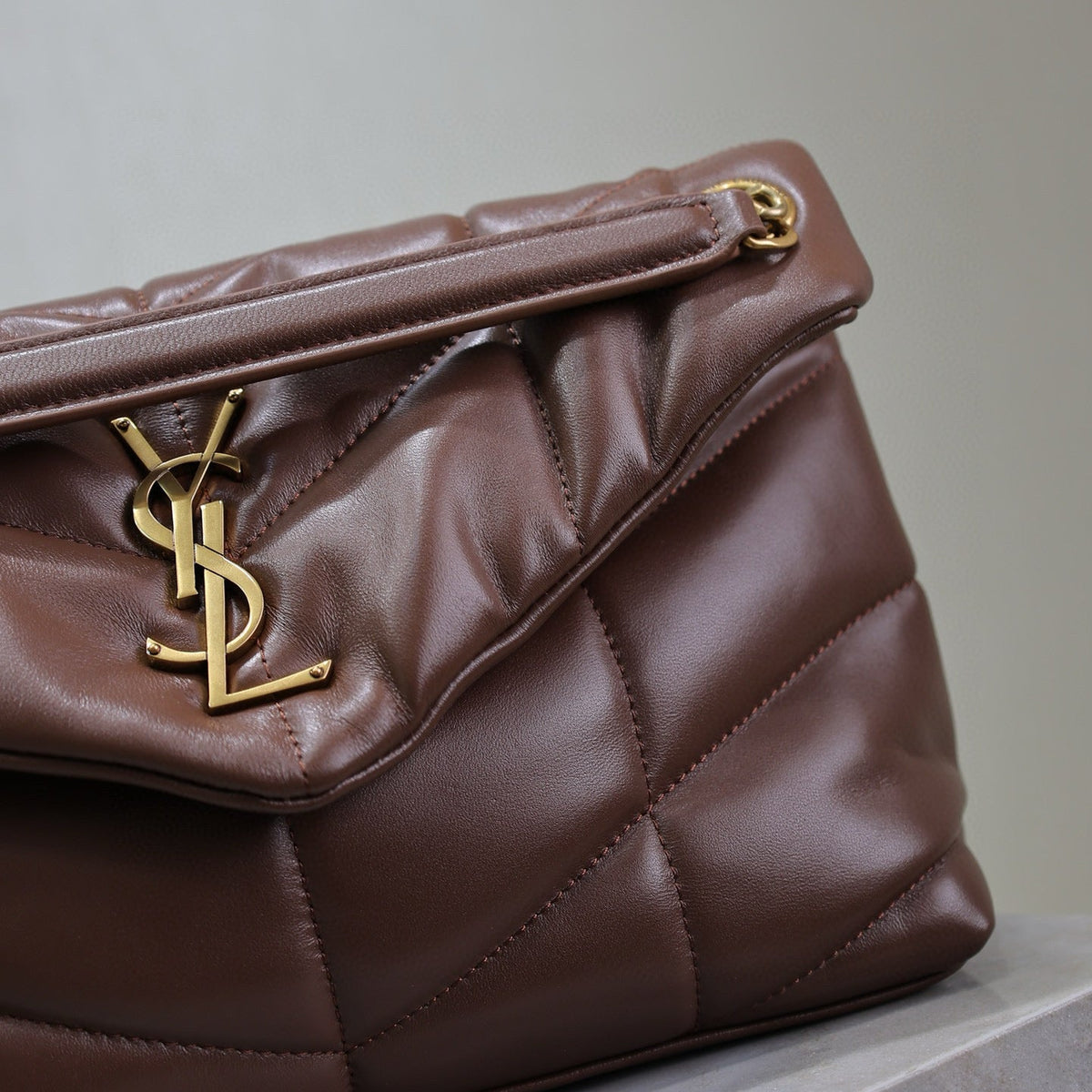 Saint Laurent Bags- Saint Laurent Loulou Puffer Small Bag Elegant Everyday Designer Handbag