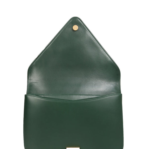 Close-up of Bottega Veneta cross body bags hardware and fine stitching