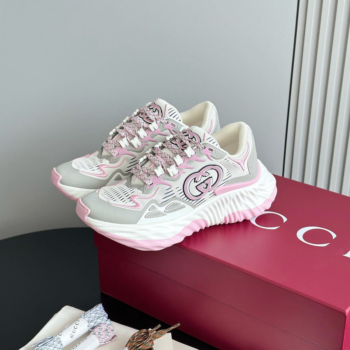 Gucci Shoes- Gucci Ripple Trainers Luxury Lifestyle Designer Footwear
