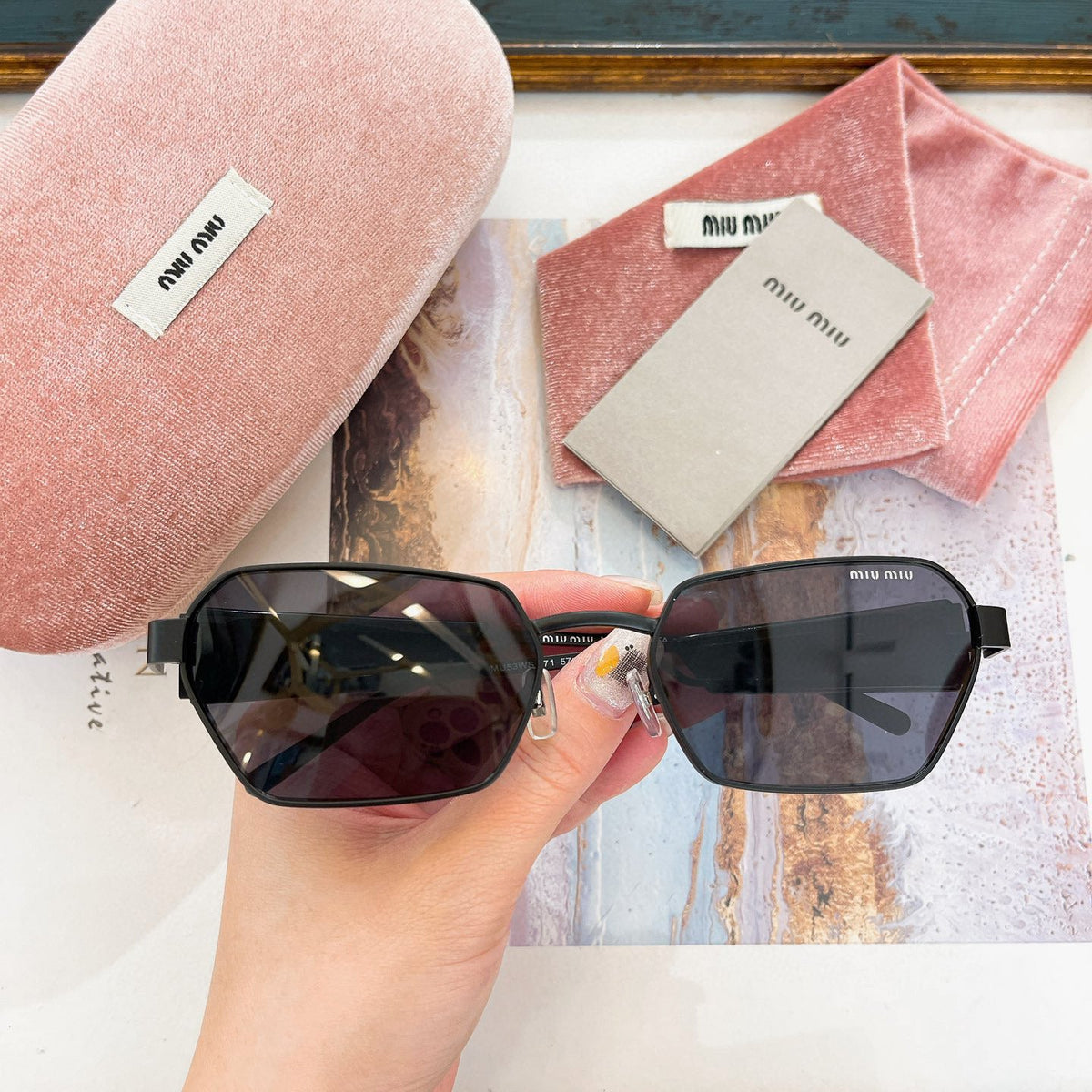 Sunglasses- Miu M Sunglasses Premium Fashion Designer Sunglasses