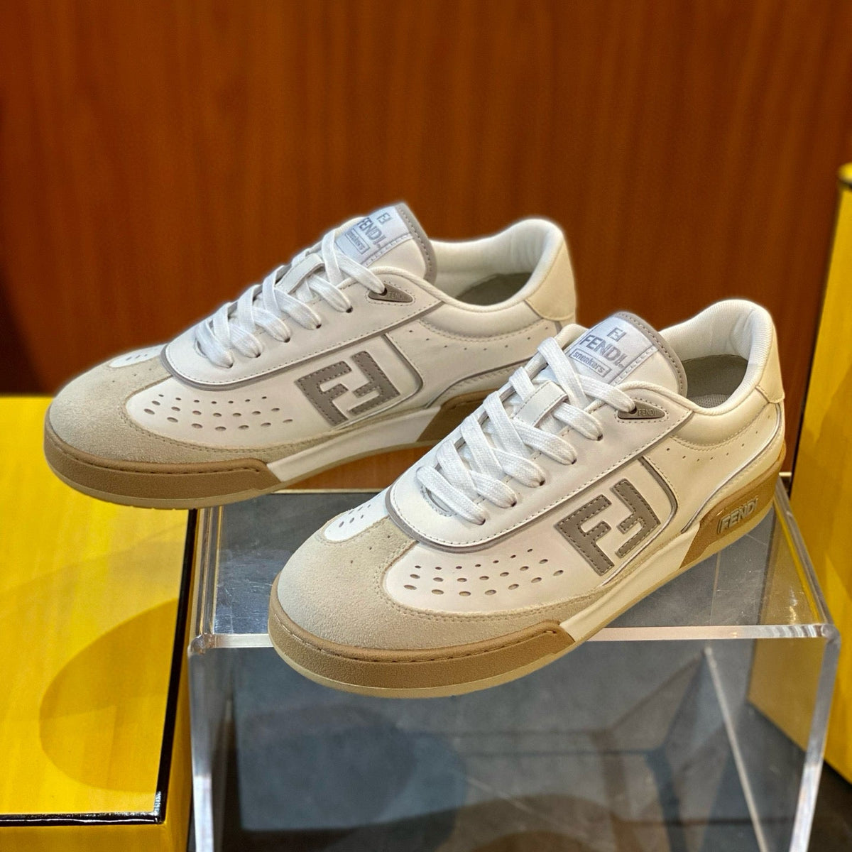 Shoes- Fen Match Sneaker Premium Designer Casual Shoes