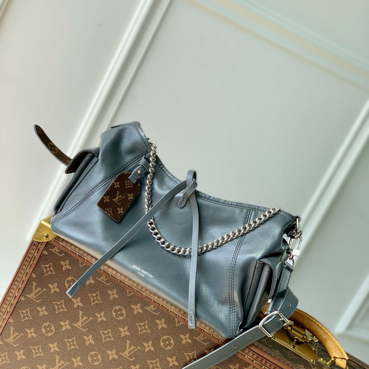 Louis Vuitton Bags- Louis Vuitton Lou Carryall Cargo Vibe Pm Bag Premium Designer Shoulder Bag