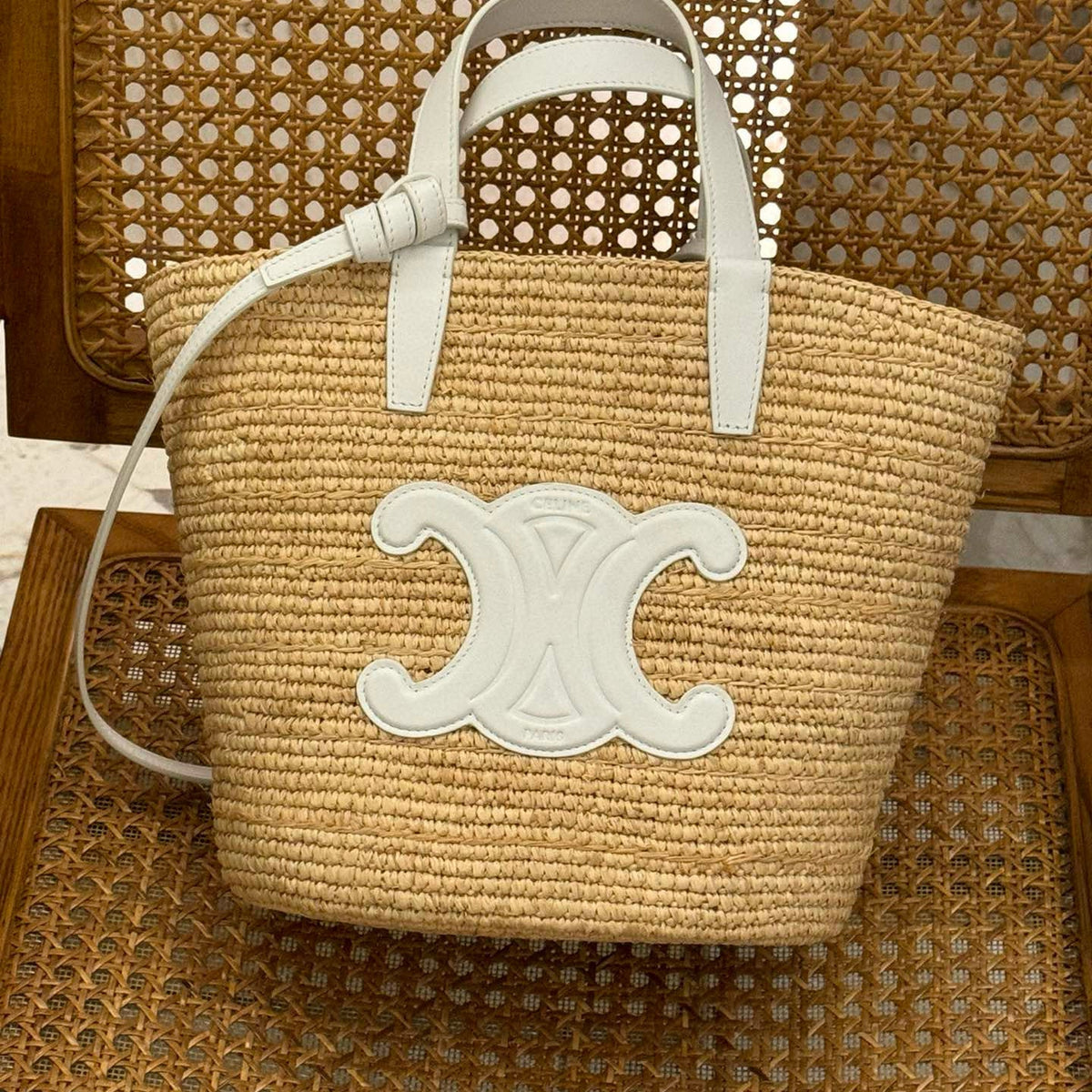 Bags- Cel Nano Supple Panier Bag Luxury Designer Leather Handbag