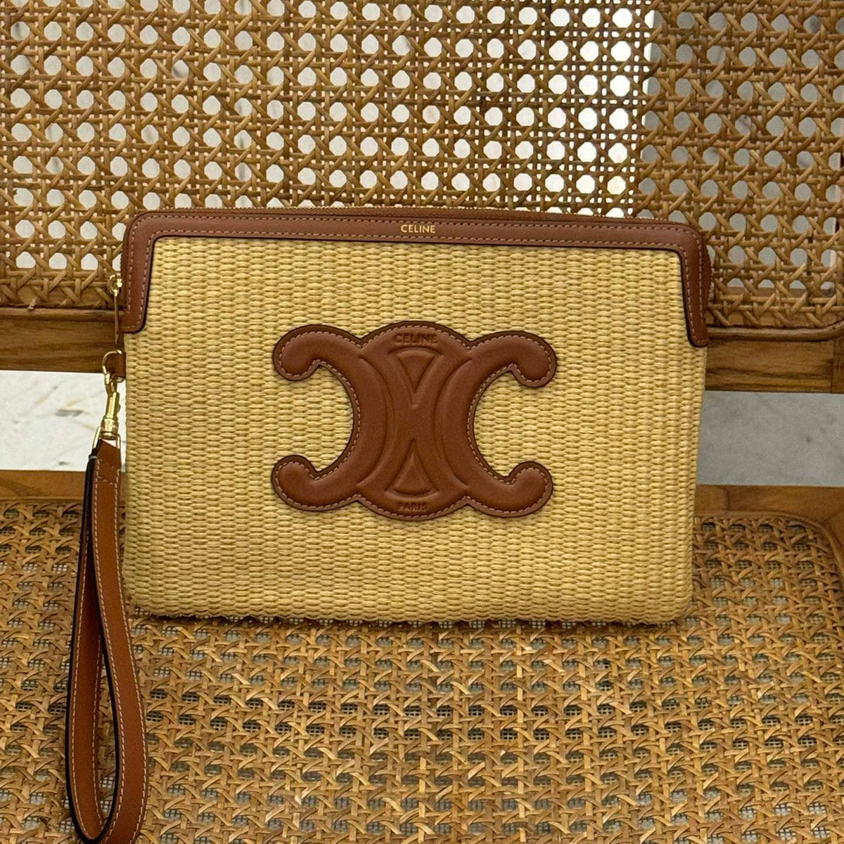 Bags- Cel Small Pouch With Strap Elegant Everyday Designer Handbag
