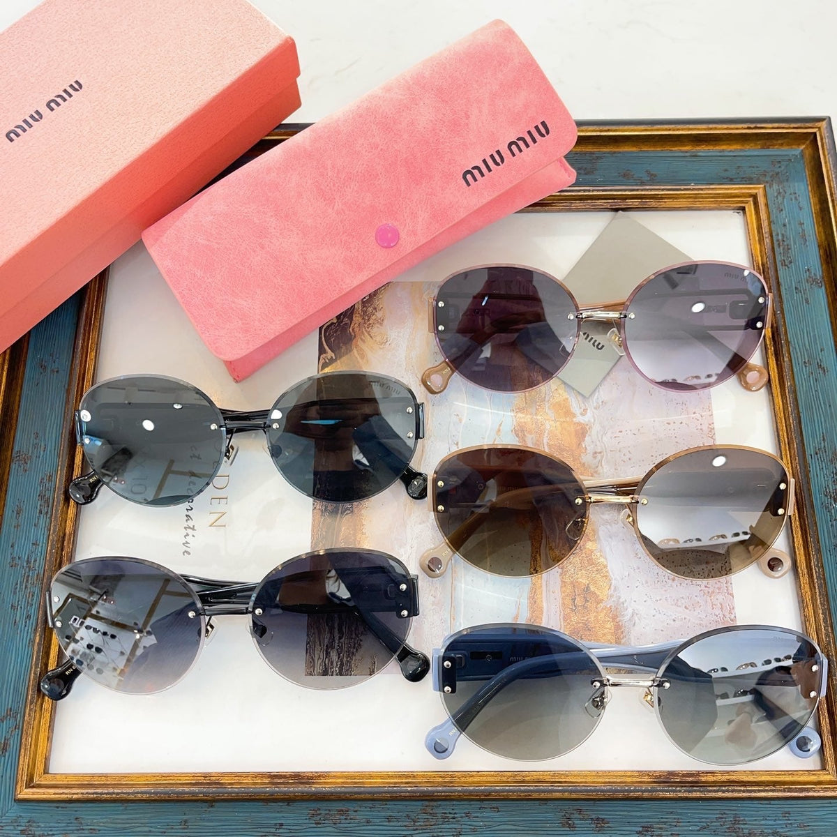 Sunglasses- Miu M Sunglasses Premium Fashion Designer Sunglasses