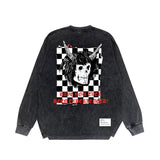 Close-up of Amiri hoodie craftsmanship